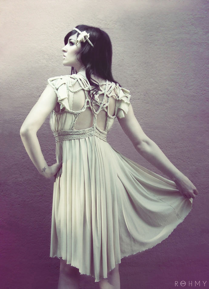 ROHMY Couture "Diana" Dress short version /// Model: Mrs. Gravedigger