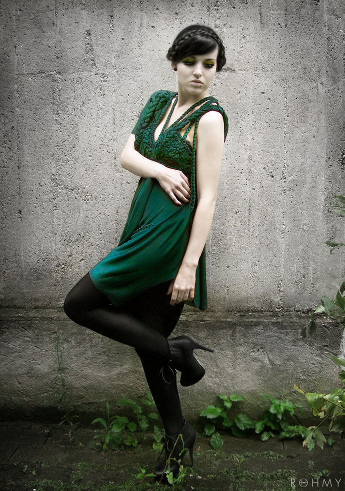 ROHMY Couture "Nocturne" Collection / Dress B. No 7 / Model: Mrs. Gravedigger