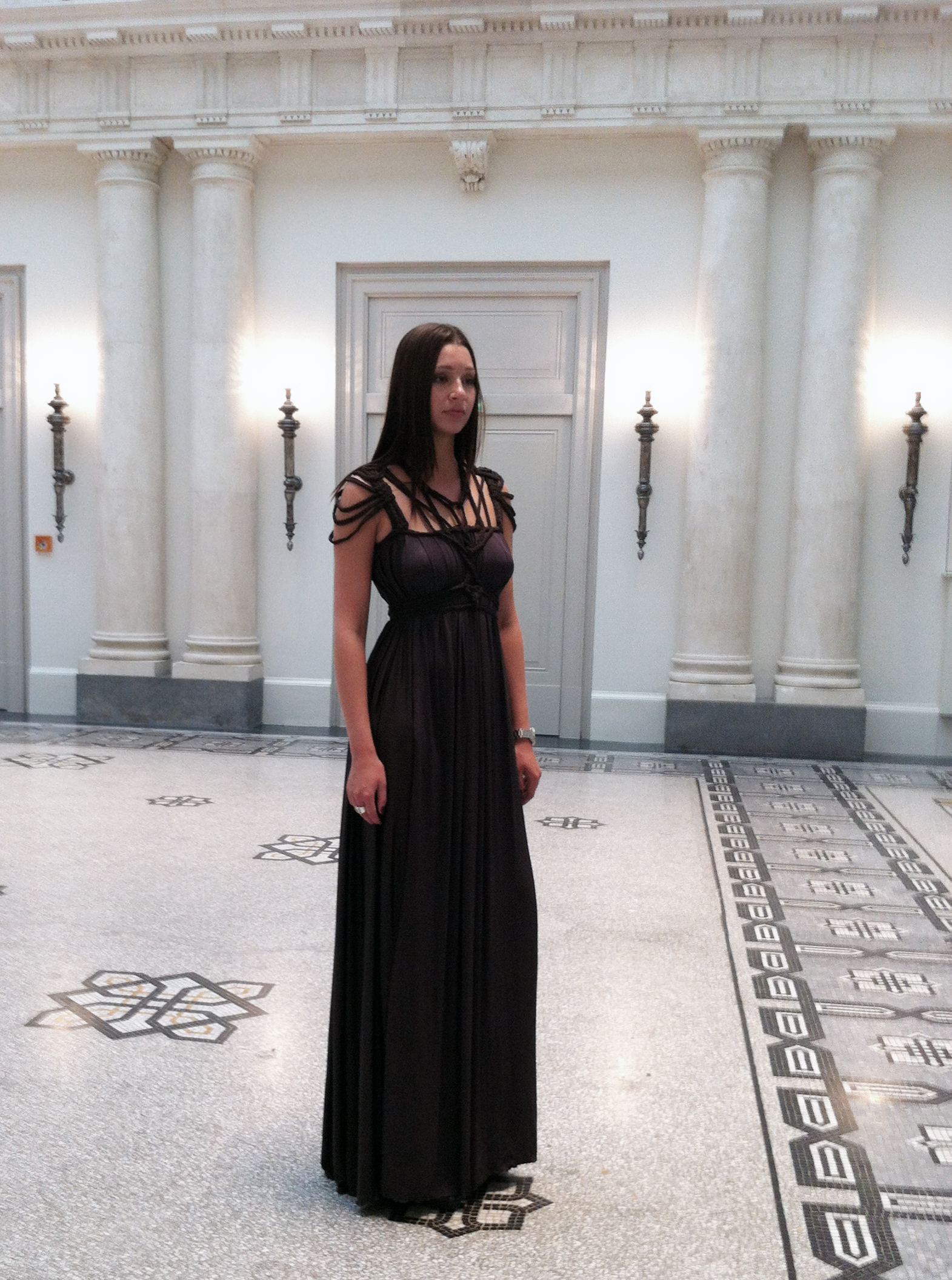 ROHMY Couture / Daphne Dress im Hotel de Rome Berlin beim Innovationspreis für Abendmode-Vorentscheid 2012