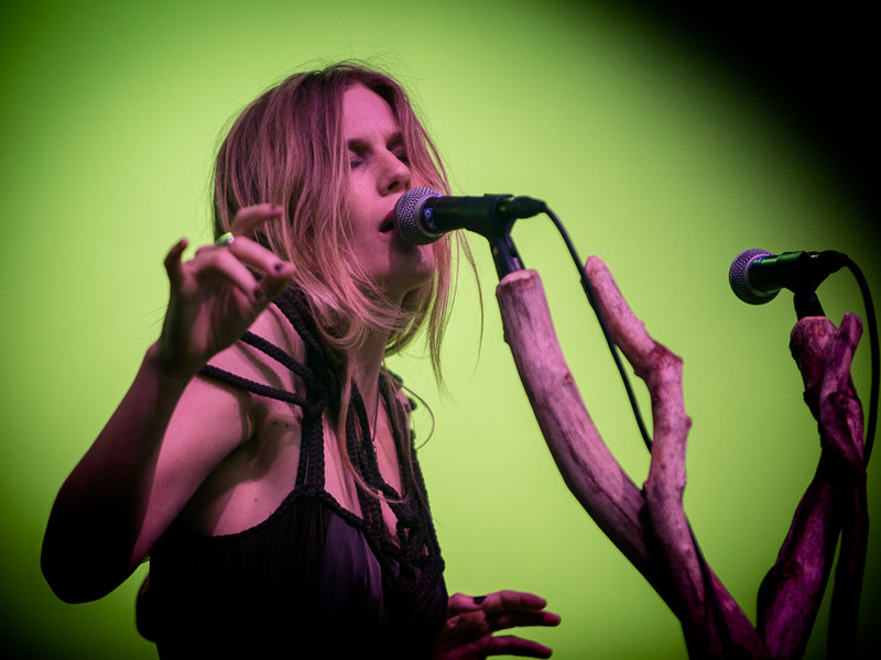 Myrkur dressed in ROHMY Couture / Photo: Jonas Demeulemeester