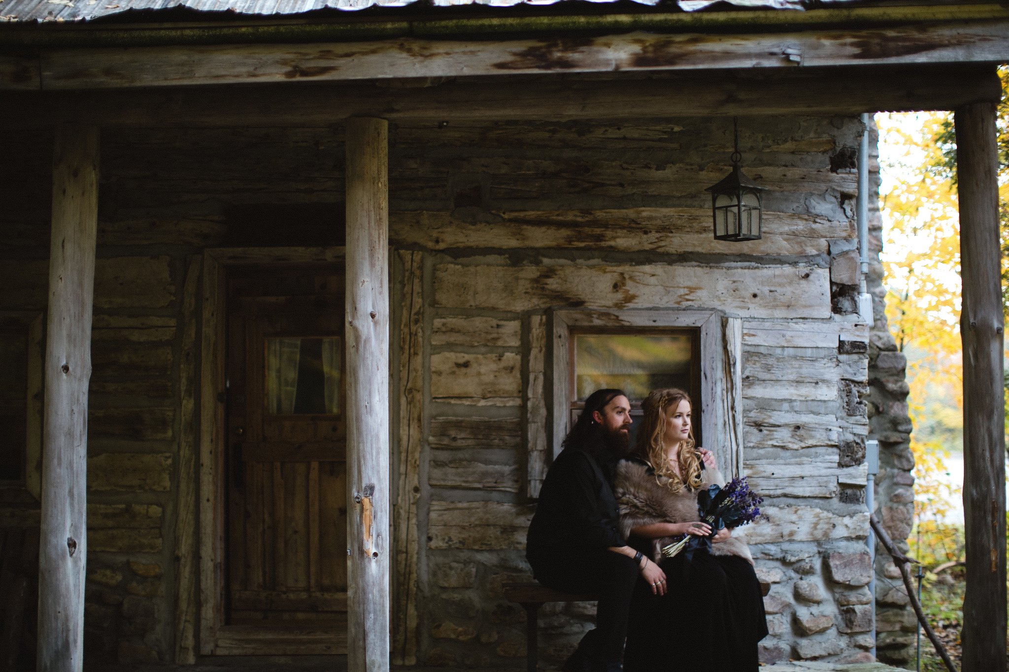 ROHMY Couture #realbride / Bride Anya wears a bespoke black wedding dress by ROHMY