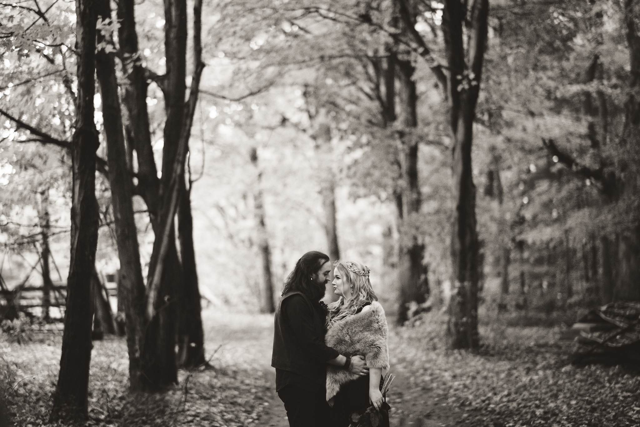 ROHMY Couture #realbride / Bride Anya wears a bespoke black wedding dress by ROHMY