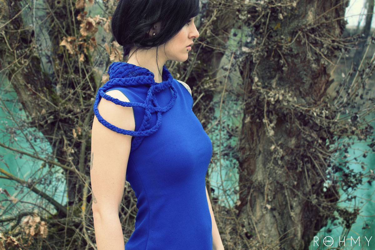 Dress: ROHMY Couture / Model: Mrs. Gravedigger / Assistance: Johanna Pfeiffer