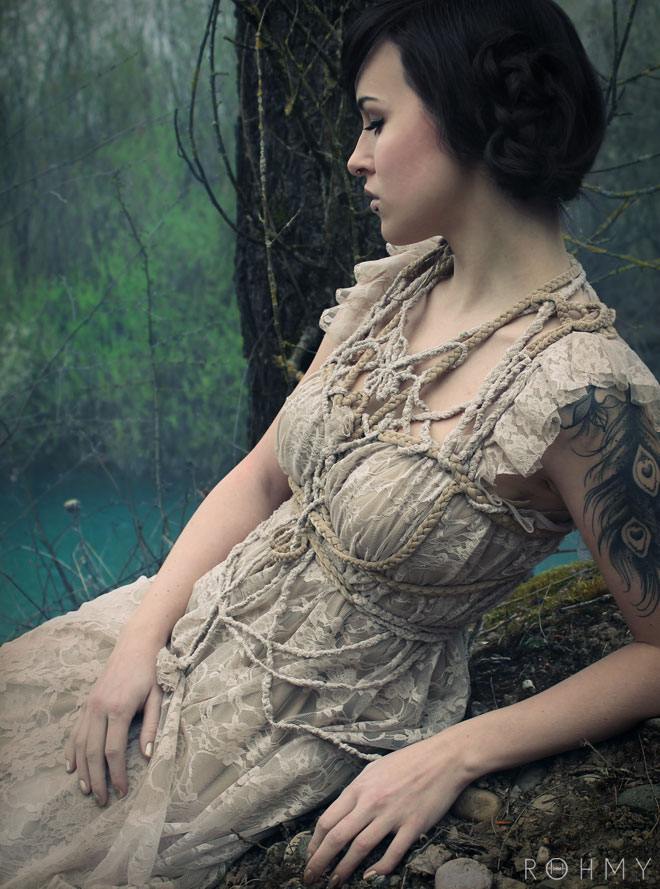 Dress: ROHMY Couture (Shop)   Model: Mrs. Gravedigger   Assistance: Johanna Pfeiffer
