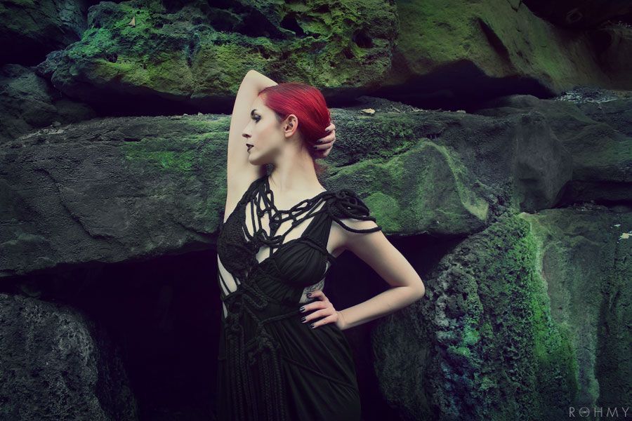 Dress: ROHMY Ropework Couture /// Model: CheshireCat via allaboutrohmy.com