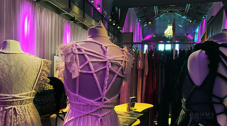 ROHMY Couture Stand auf dem Designfestival April 22 / via allaboutrohmy.com