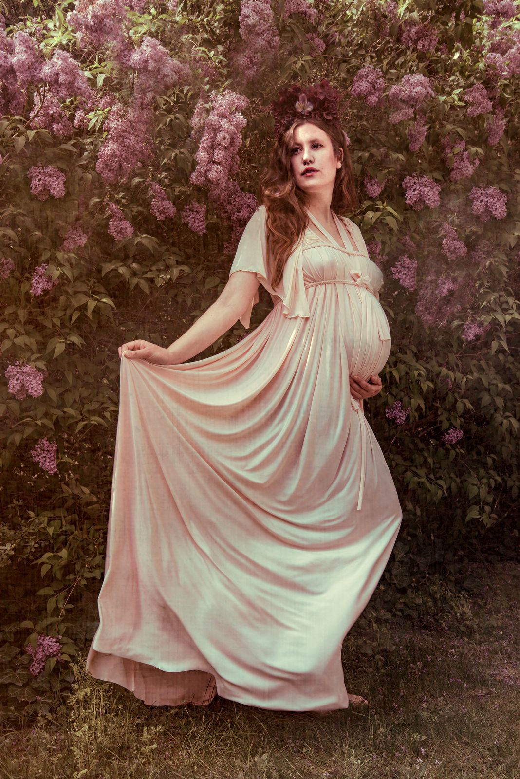 ROHMY Couture Maternity (Wedding-) Dress / Photo: Fleurdelysphotography / Model: Jenny Jane